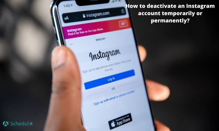 How to deactivate an Instagram account temporarily or permanently
