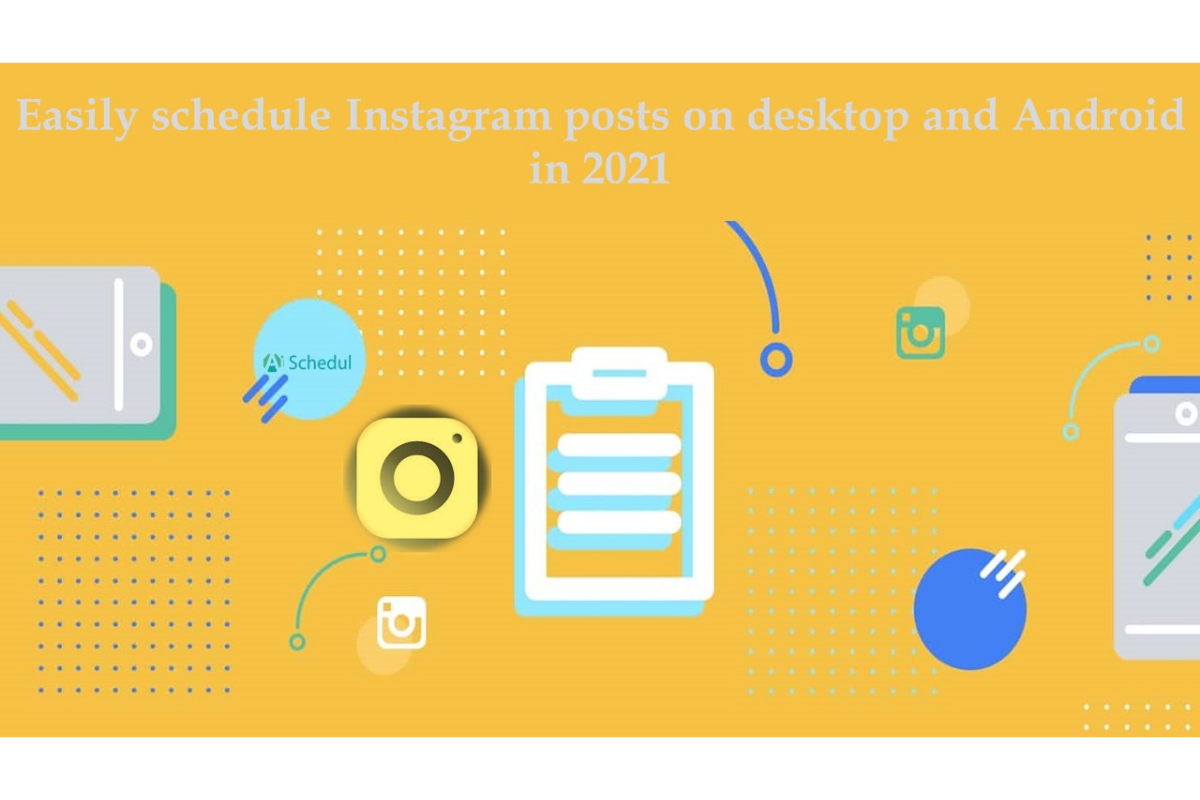 Schedule Instagram posts