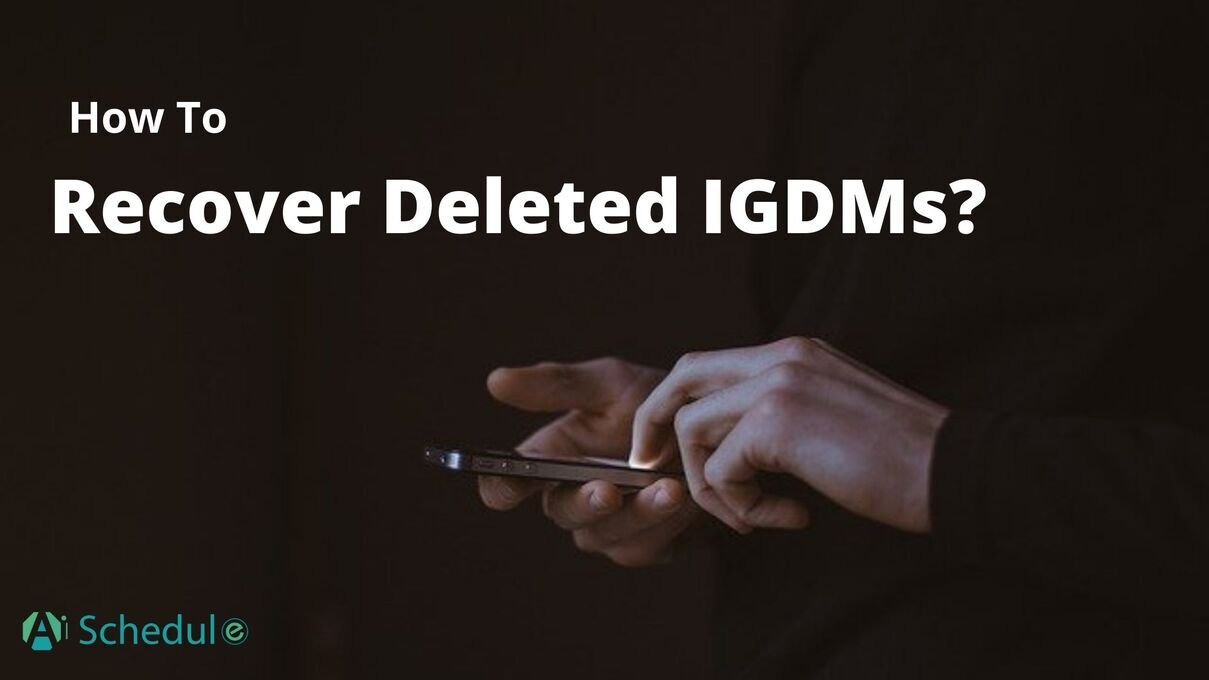 How to recover deleted Instagram messages